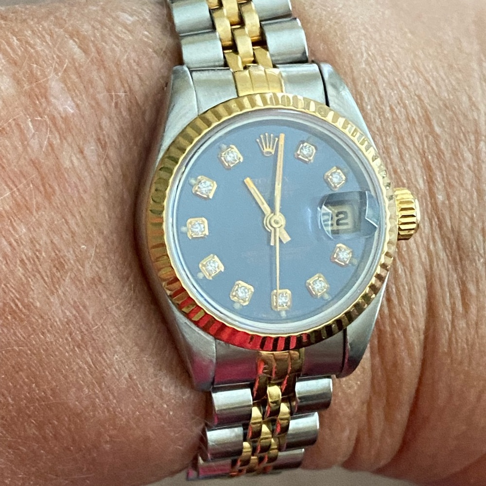 Ladies Rolex Oyster Perpetual Datejust Watch